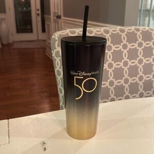 Disney World 50th anniversary Starbucks cup. 24 oz.